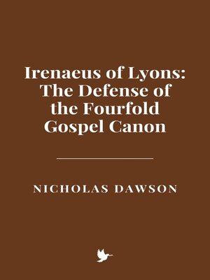 cover image of Irenaeus of Lyons